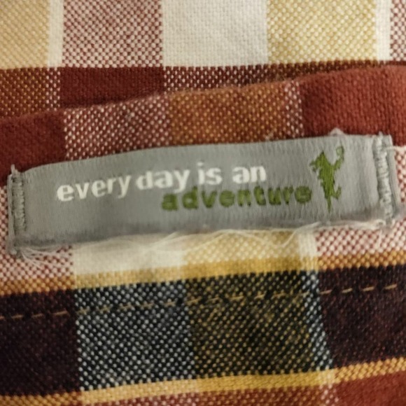 Horny Toad Button up flannel shirt - Med - Picture 5 of 5